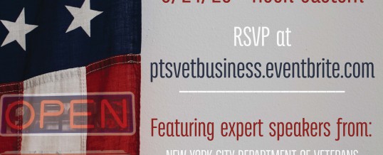 Veteran Entrepreneurship: Stories of Veteran Business and Post Traumatic Stress (Online Event)