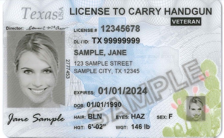 License To Carry Handgun Example