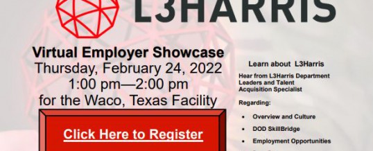 L3 Harris Virtual Employer Showcase