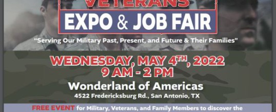 Bexar County 2nd Annual Military & Veterans Expo and Job Fair
