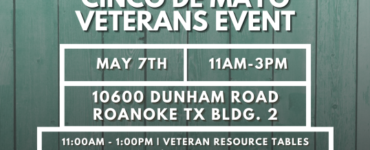 Veterans Point ReOpening & Cinco De Mayo Veterans Event