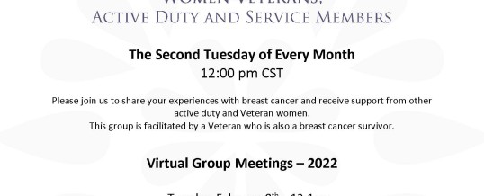 Women Veterans Breast Cancer Support Group