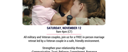 Marriage Management for Veteran & Military Couples