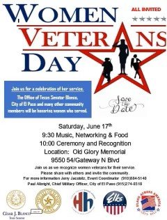 6-17-2023 Women Veterans Day Event - Flagpole