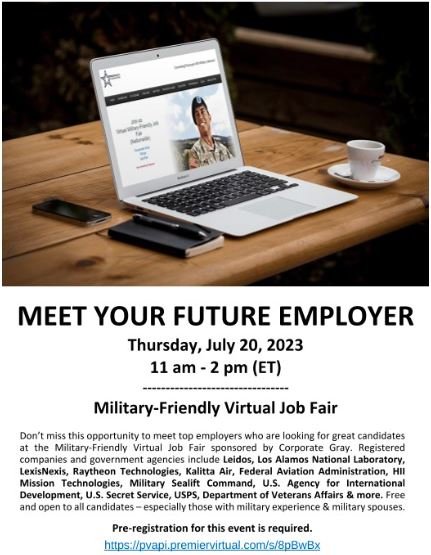 7-20-2023 Corporate Gray Virtual Job Fair