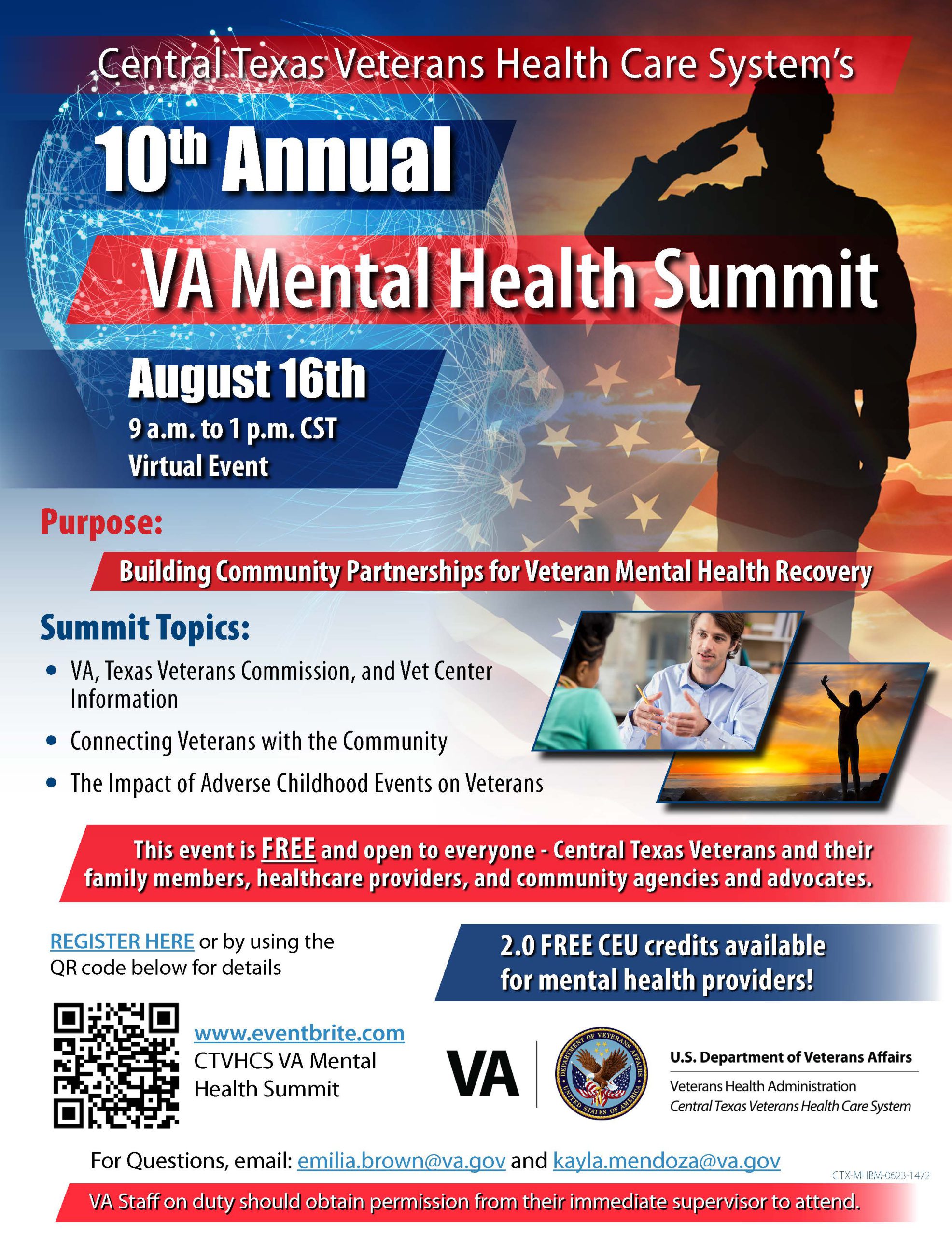 CTVHCS Mental Health Summit 2023