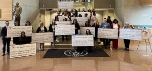 group photo of all Dallas FVA grantees