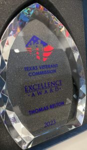 photo of Thomas Belton Award